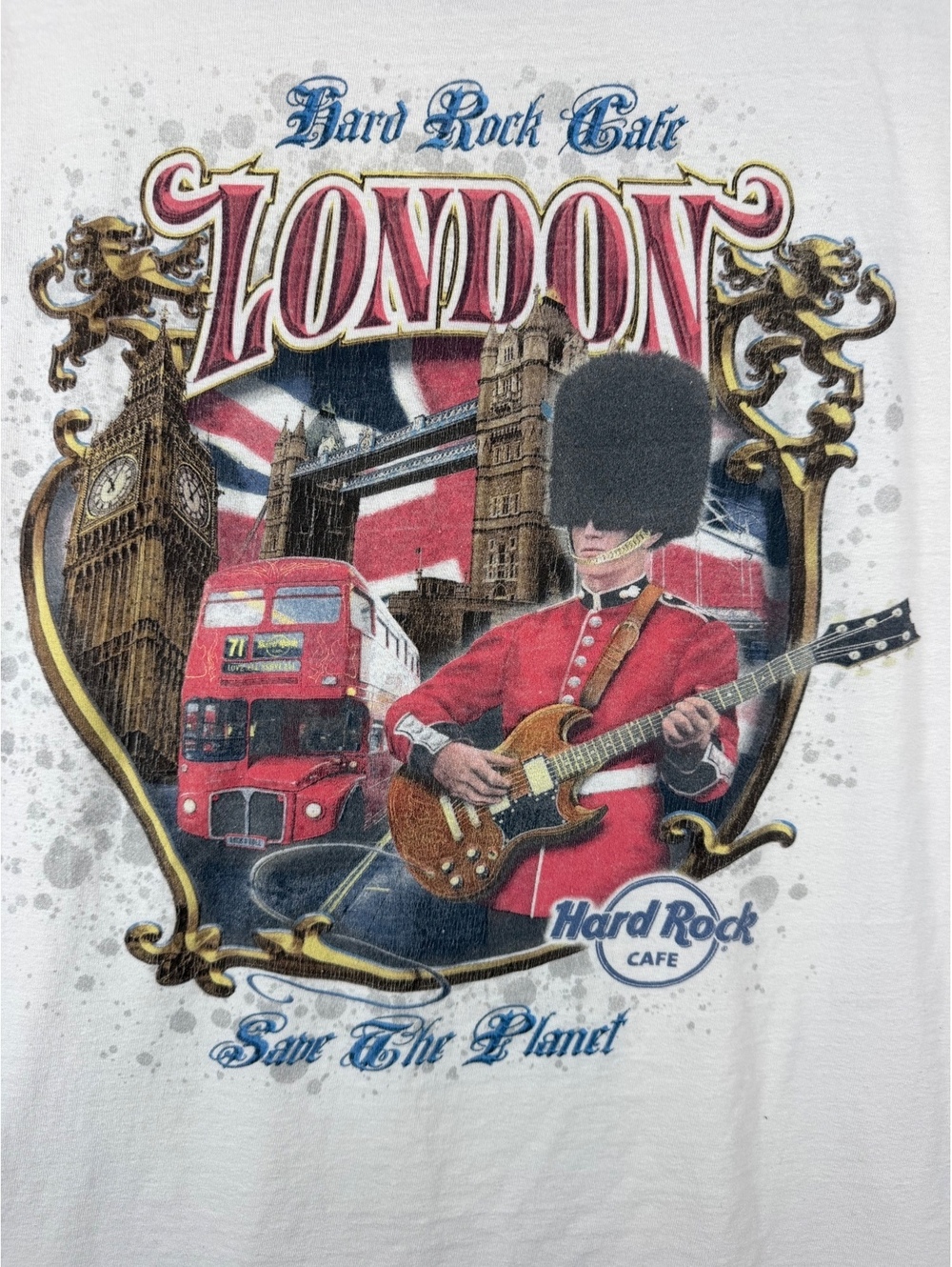 Hard Rock Cafe London T-Shirt Size XL Save the Planet